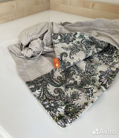 Слинг на кольцах (лен)