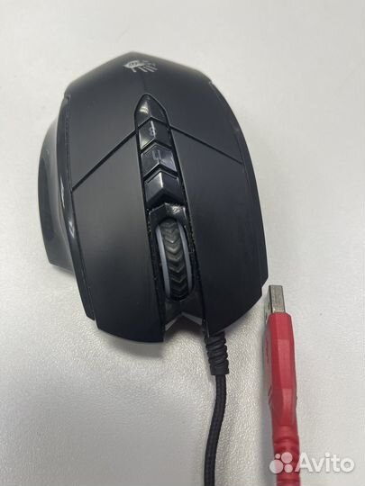 Мышь проводная A4Tech Bloody V7 черный