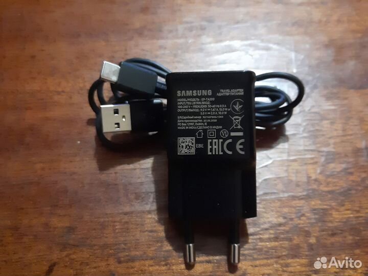 Зарядка samsung EP-TA200(оригинал)