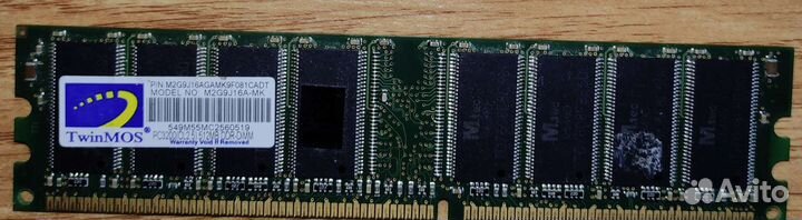 Оперативная память ddr2 512Мб 256Мб