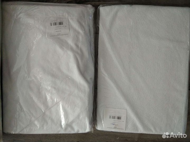 Непромокаемый натяжной наматрасник 120х60(новый)