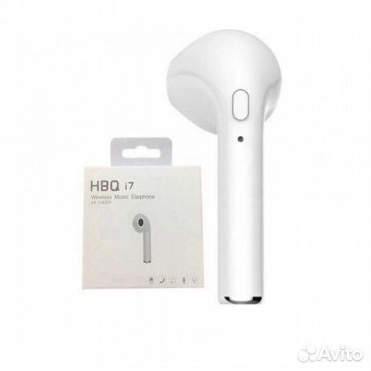 Беспроводной bluetooth наушник HBQ i7 (single)