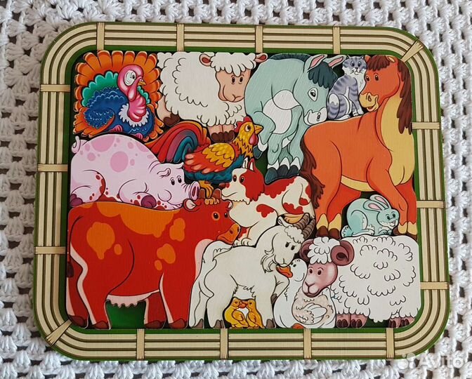 Деревянный паззл