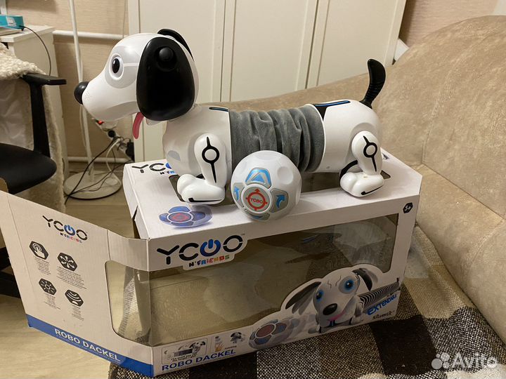 Игрушка интерактивная. Робот Ycoo собака Дэкел