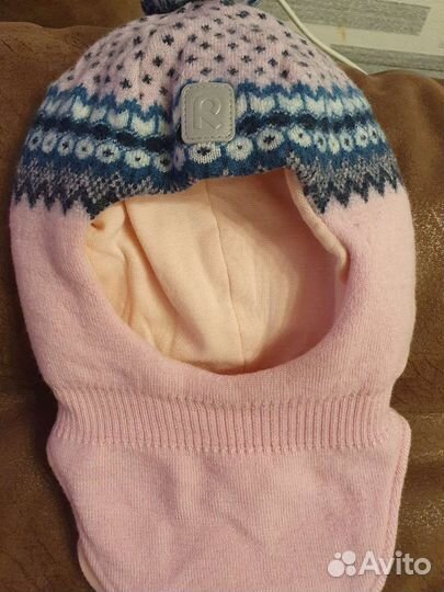 Шапка шлем reima зимняя 50