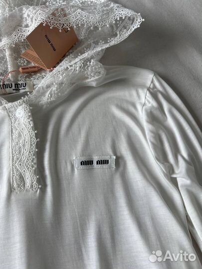 Лонгслив miu miu