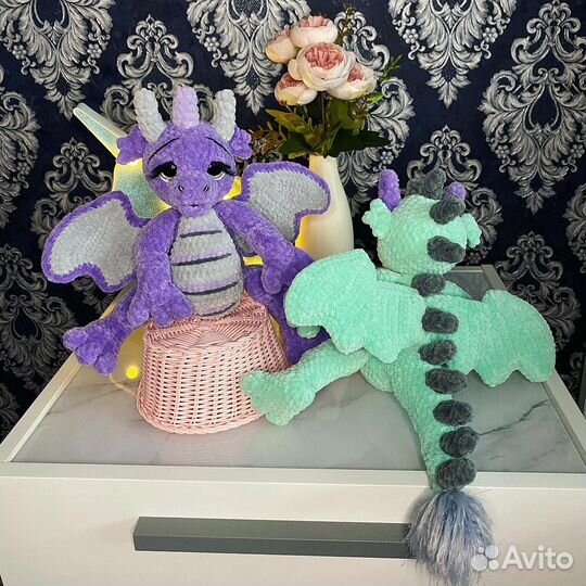 Вязаные игрушки ручной работы