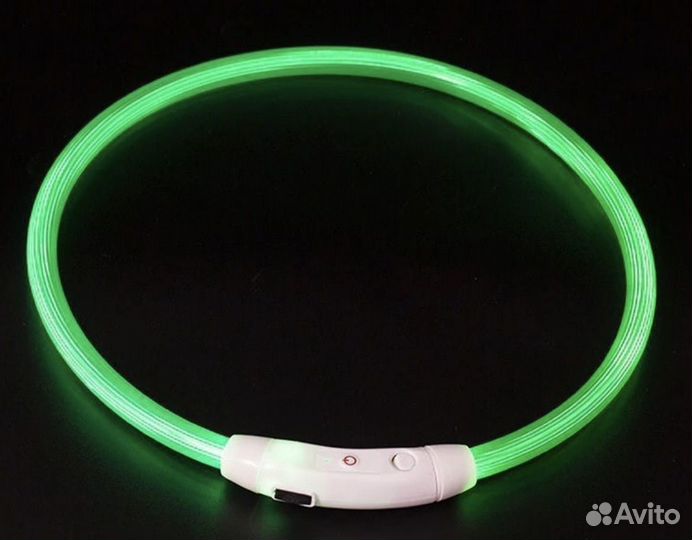 Ошейник светодиодный с usb, 50см