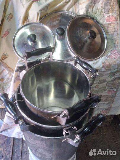 Набор кастрюль из нержавейки