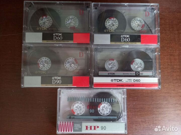 Чистая аудиокассета LG HP90