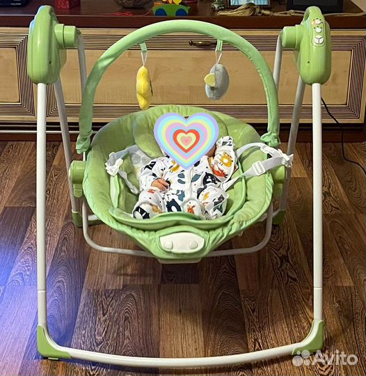 Детские качели Babyton Funny Time 2 в 1