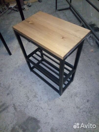 Подставка для обуви в стиле лофт