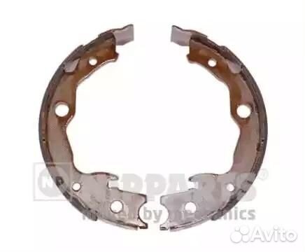 Колодки барабанные ручника nissan qashqai / x-trai