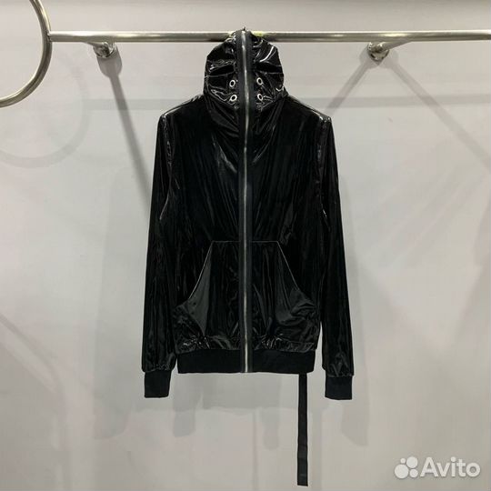 Зип худи rick owens drkshdw latex full