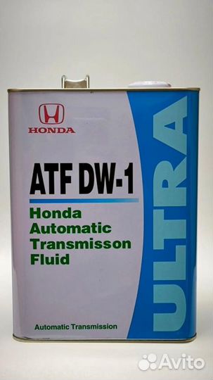 Масло трансмиссионное Honda ATF DW-1