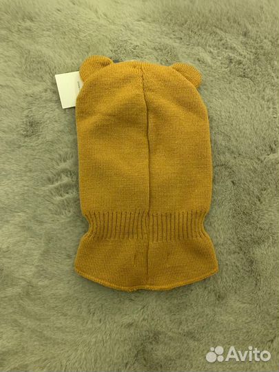 Детская шапка шлем новая (3-6месяцев)