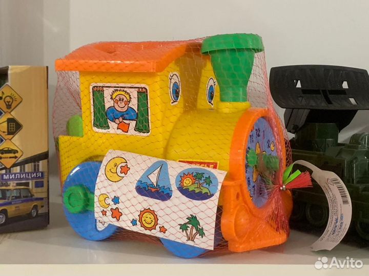 Каталка сортер паровоз Полесье