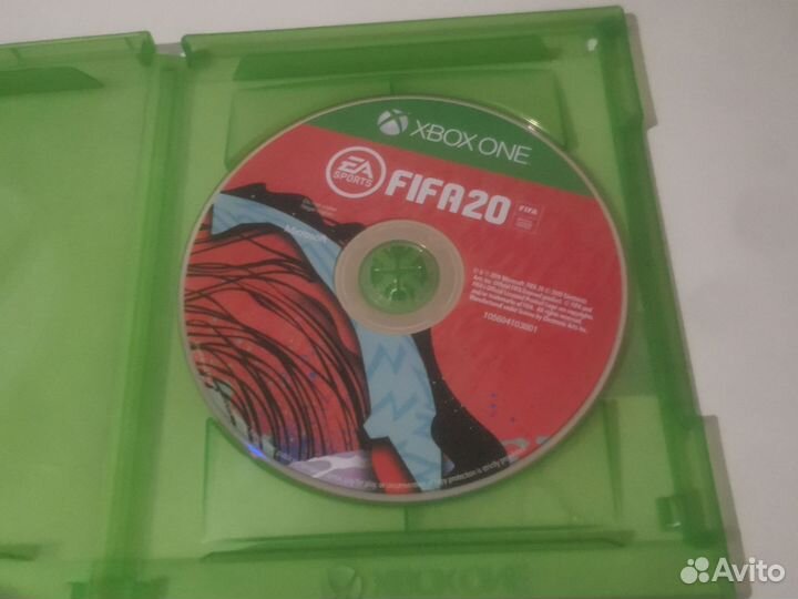 Xbox one диск fifa 20