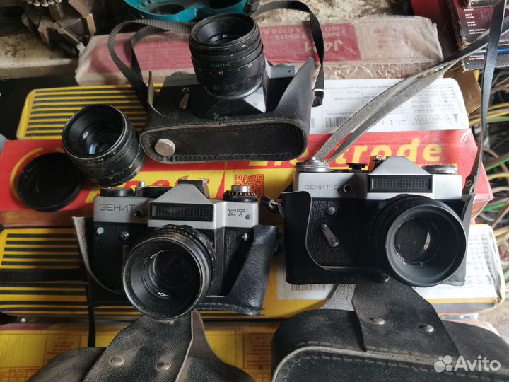 Пленочные фотоаппараты зенит