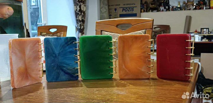 Блокнот из эпоксидной смолы