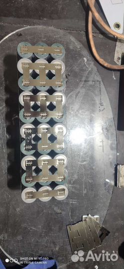 Литьевый аккумулятор 36в 15ам/ч Саки