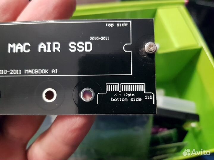 Переходник Apple SSD на обычный SATA