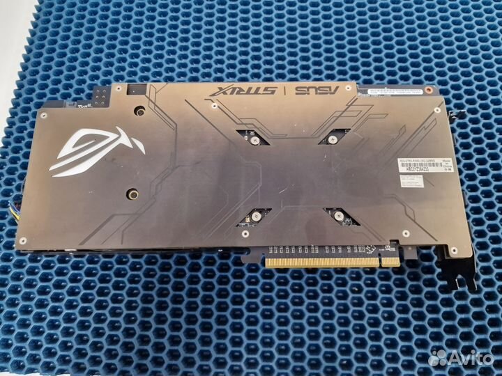 Видеокарта asus strix rx580
