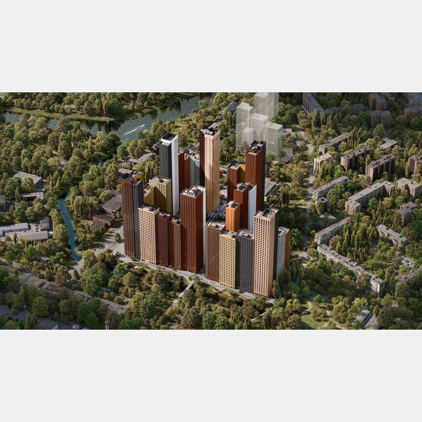 2-к. квартира, 58,6 м², 6/6 эт.