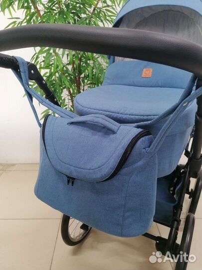 Новая коляска-классика 2в1 Cool Baby (озерный)