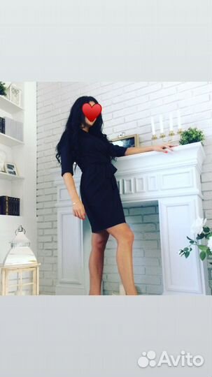 Платье с запахом