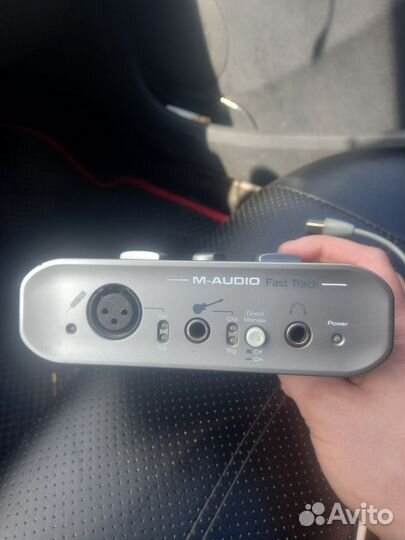 Внешняя звуковая карта m audio fast track