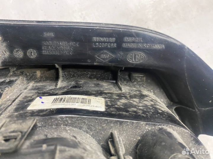 Фонарь задний левый Renault Logan 2 2018