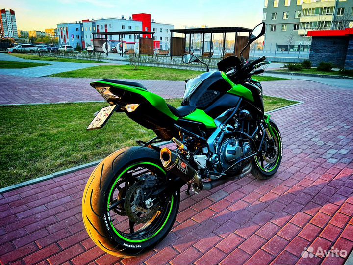 Kawasaki Z900 в идеальном состоянии