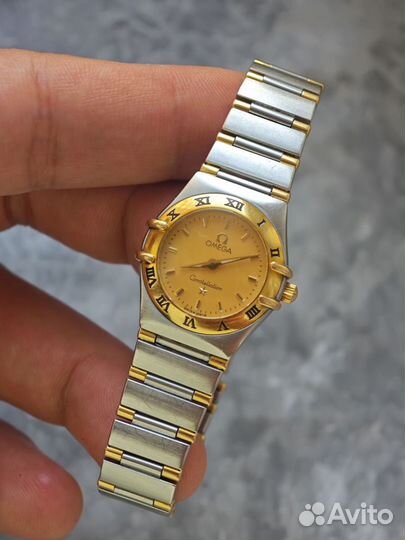 Omega constellation steel/Gold 18K