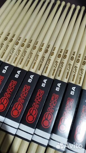 Барабанные палочки Quadrosticks 5А 7A 2B 5В 2В 5A
