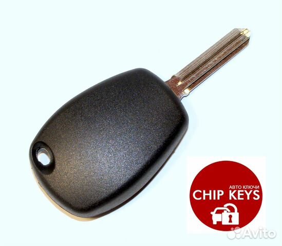 Ключ зажигания Рено Логан / Renault Logan, с чипом