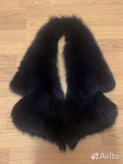 Меховой воротник песец