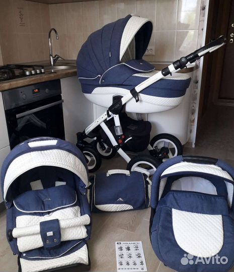 Коляска модульная 3 в1