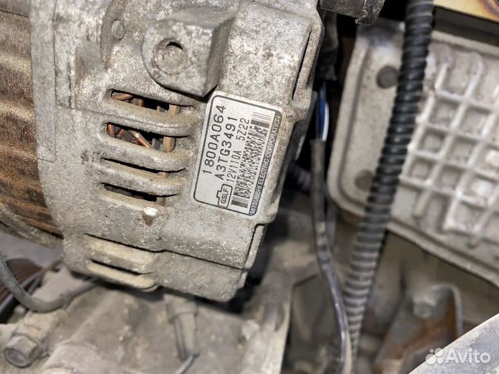 Генератор 4G69 Mitsubishi Airtrek CU5W 1800A064