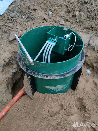 Обустройство скважины с кессоном