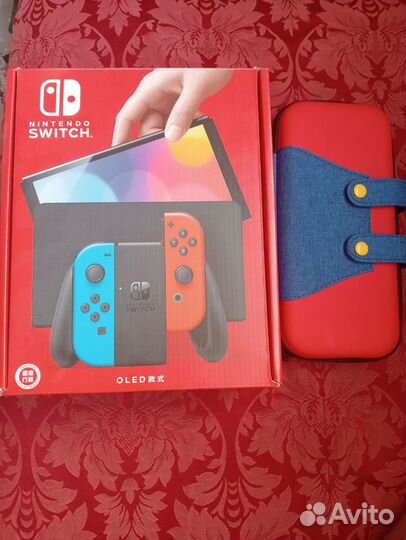 Nintendo switch oled прошитая 256gb