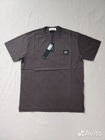 Футболка stone island mercerised cotton T-shirt