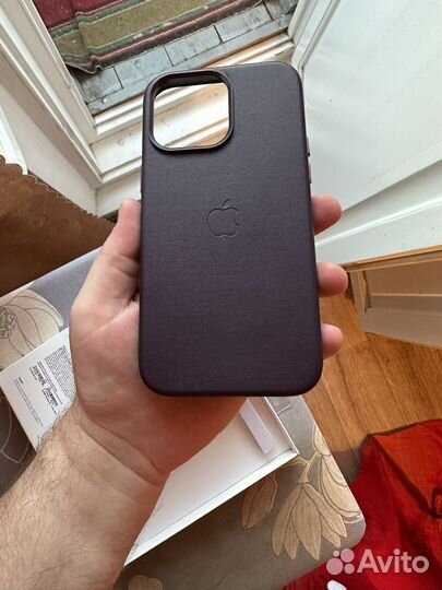 Крышка-чехол iPhone 14 Pro Max Learher Case