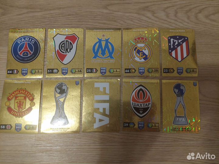 Наклейки panini fifa 365 2023