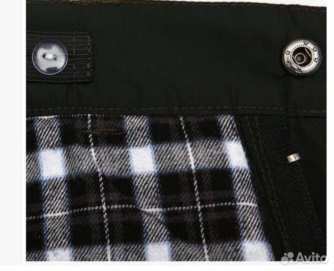 Утепленные брюки