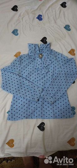 Рубашка для девочки 134