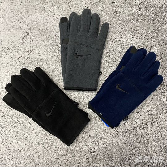 Перчатки nike теплые