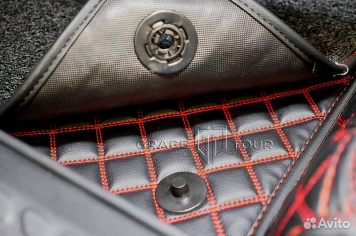 5d коврики в салон из эко-кожи