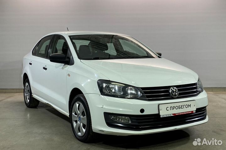 Volkswagen Polo 1.6 AT, 2018, 92 655 км