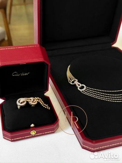 Кольцо с бриллиантом Cartier